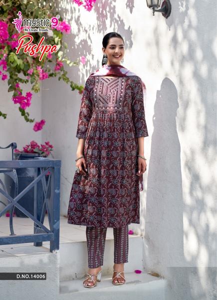 Mystic9 pushpa vol 14 ahmedabad kurti wholesale denim